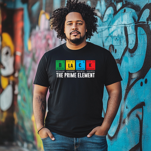 Black - The Prime Element T-Shirt