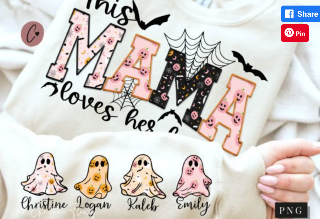 Custom Mama Sweatshirt