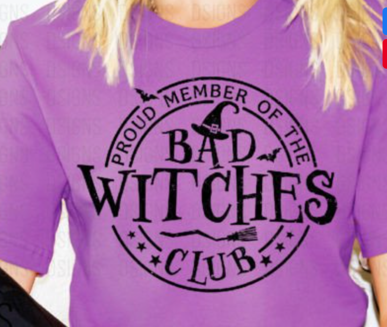 Bad Witches Club T-shirt