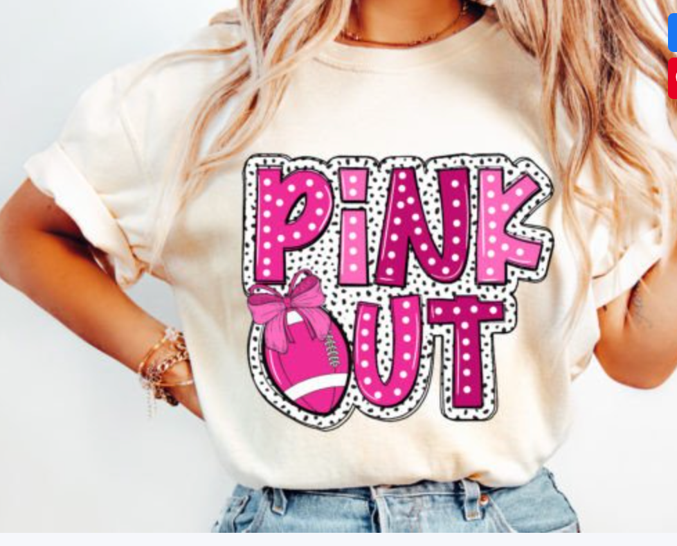 Pink out T-shirt T-shirt