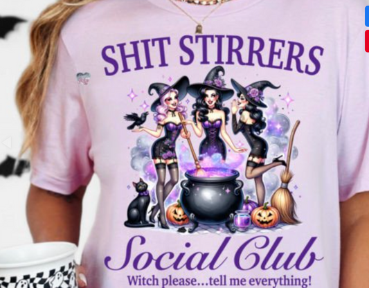 Pot Stirrers Social Club T-shirts