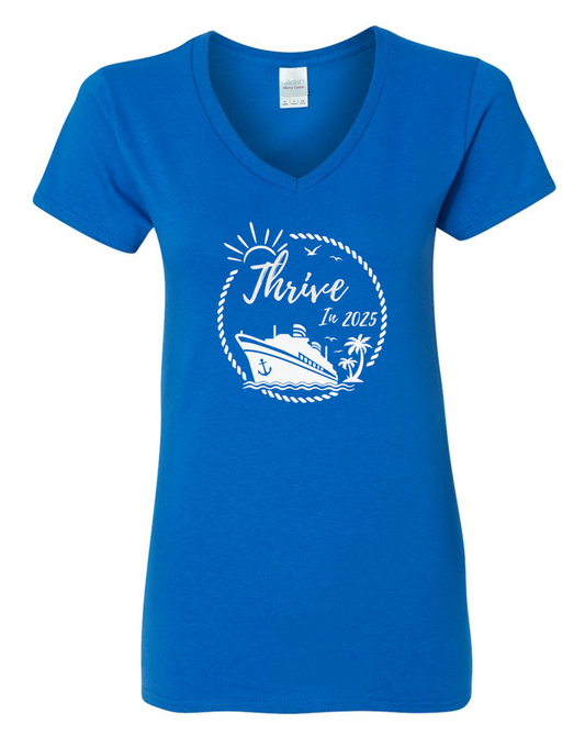 Thrive in 2025 cruise shirt - female